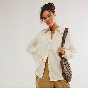 NWT Free People Women’s We The Free Cardiff Top. Size XS.